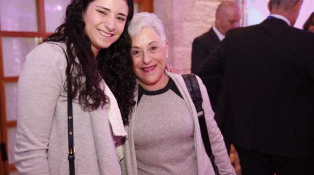 לין שוסטרמן ורייצ'ל דאו, הלאונג' (צילום: עידו אדן)