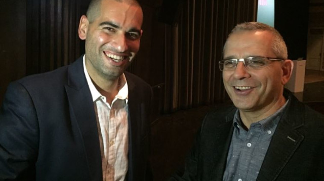 מוטי אלמליח ואנדי רם (צילום: ליטל חלא)