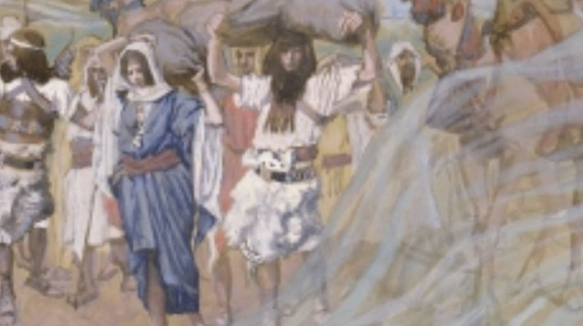 קריעת ים סוף. גם אויב בן עם אחר הוא אדם (צילום: ויקיפדיה)