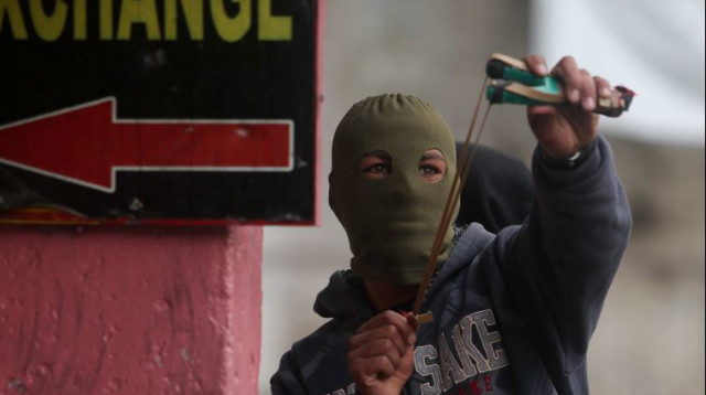 עימותים בחברון, ארכיון (צילום: פלאש 90)