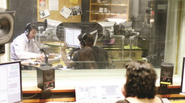 אולפני גלצ גלי צה"ל (צילום: תומר נויברג, פלאש 90)