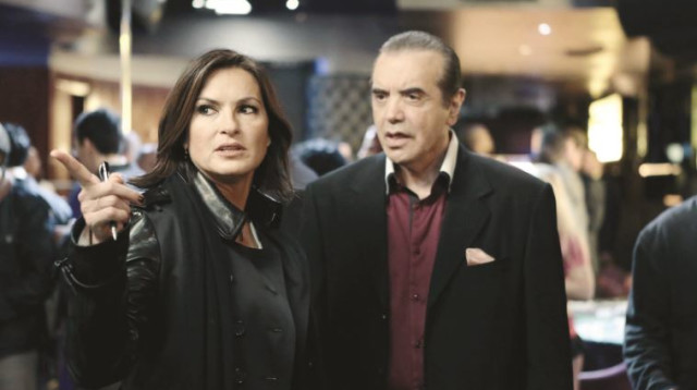 תמונות מהסט של חוק וסדר מדור מיוחד  (צילום: יח"צ)