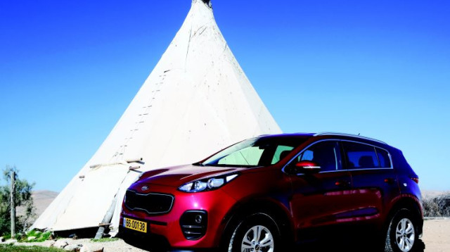 קיה ספורטאז' החדשה (צילום: רונן טופלברג)