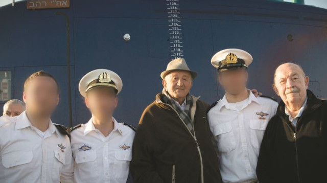 החובלים והסבים (צילום: דובר צה"ל)