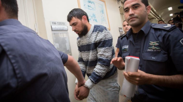 חאלד קוטינה, המחבל מפיגוע הדריסה בירושלים (צילום: מרים אלסטר, פלאש 90)