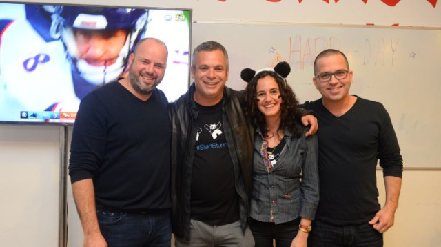 עומר שי, נטלי רוזנבוים, אבישי אברהמי, יואב בורג (צילום: חן דמארי)