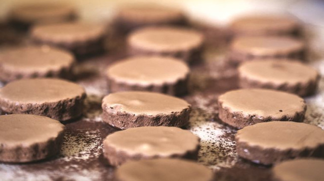 עוגיות שוקולד עם מלח ים  (צילום: אפיק גבאי)