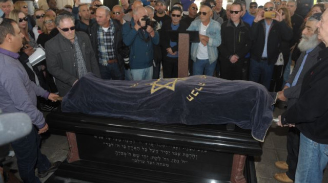 הלווייתו של גבי שושן ז"ל (צילום: אבשלום ששוני)