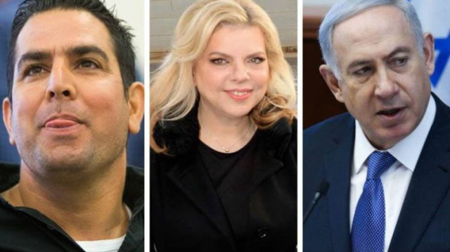 בנימין שרה נתניהו מני נפתלי (צילום: פלאש 90)