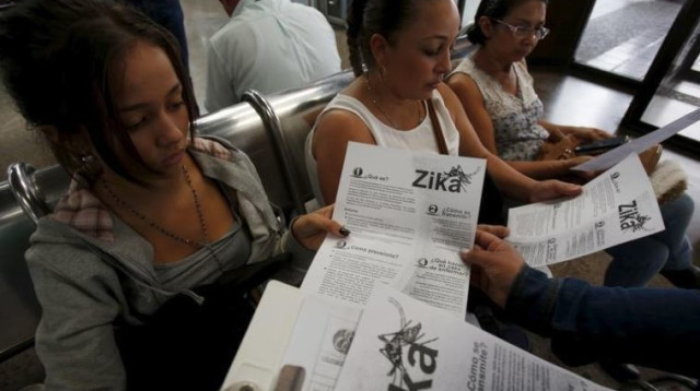 הפצת מידע על נגיף הזיקה, קולומביה (צילום: רויטרס)