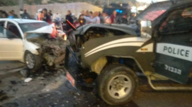 חשד לפיגוע סמוך למצודת אדומים (צילום: 911)