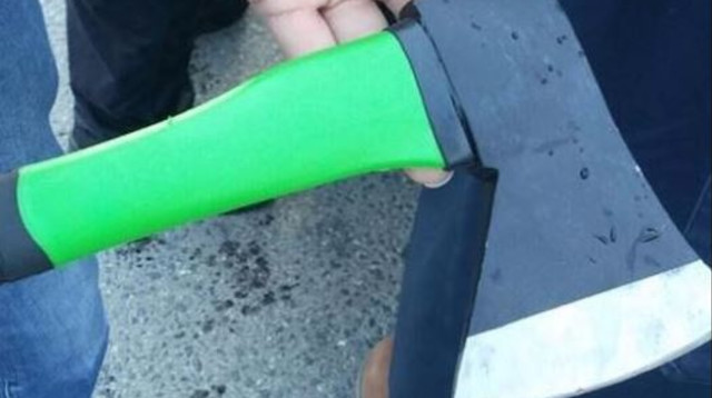 גרזן, ארכיון (צילום: חטיבת דובר המשטרה)