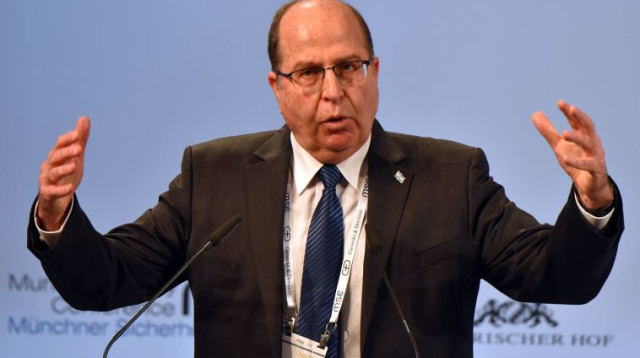 משה (בוגי) יעלון בכנס הביטחון הבינלאומי במינכן (צילום: אריאל חרמוני, משרד הביטחון)