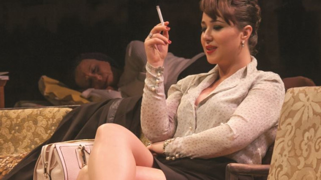 מעיין תורג'מן בהצגה "סליחות" (צילום: יח"צ)