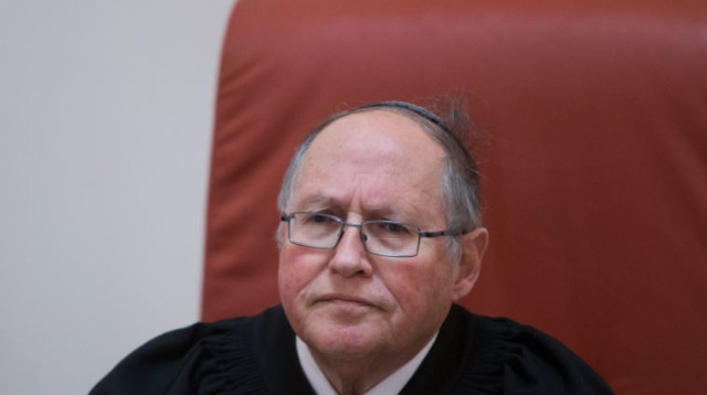 השופט אליקים רובינשטיין (צילום: יונתן זינדל, פלאש 90)