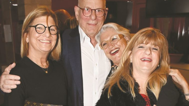 מיכל פורר, שרה סלע, רמי ויעל אונגר (צילום: אביב חופי)