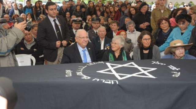 לוויית שמואל וילנברג (צילום: אבשלום ששוני)