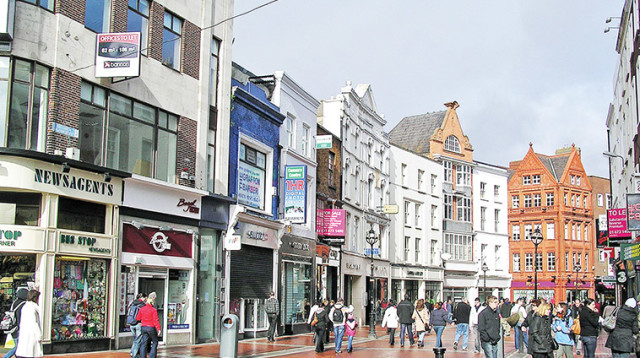 רחוב גרפטון, דבלין, אירלנד, תיירות (צילום: Donaldytong CC BY SA 3.0)