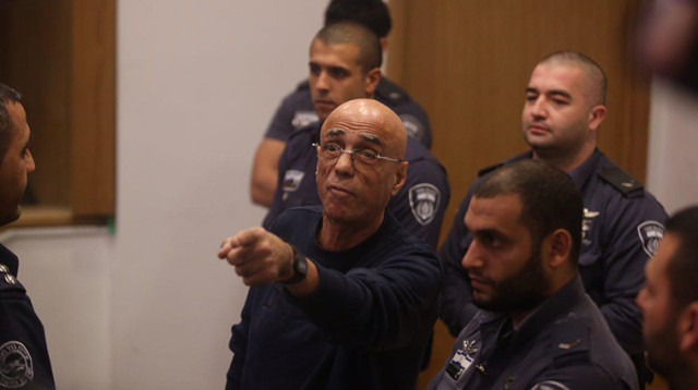 איתן חייא בבית המשפט (צילום: מוטי קמחי, פול)