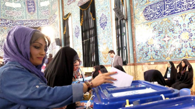 בחירות באיראן (צילום: רויטרס)