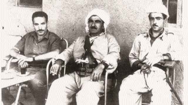 צורי שגיא עם מולא מוצטאפה ובנו אדריס (צילום: יח"צ)