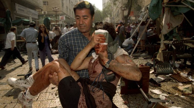 הפיגוע ברחוב בן יהודה בירושלים, 4.9.1997 (צילום: פלאש 90)