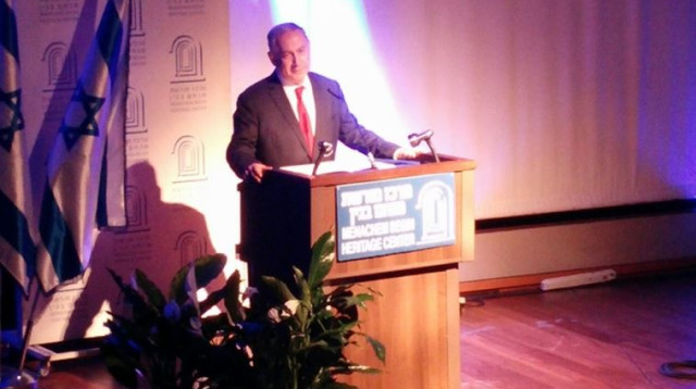 נתניהו באירוע לציון 100 להולדת יצחק שמיר ז"ל (צילום: מרכז מורשת בגין)