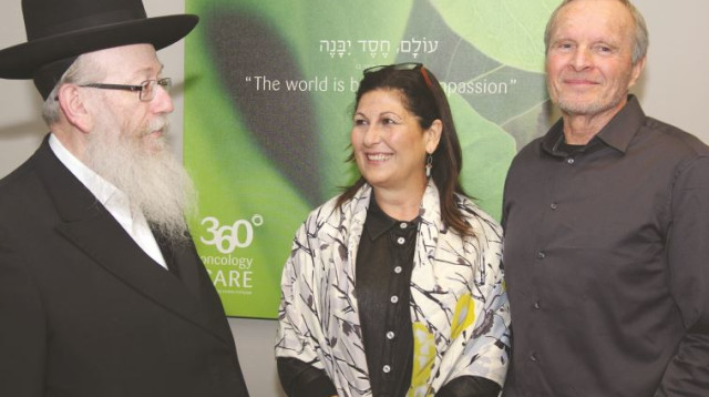 יעקב ליצמן במרכז טל (צילום: יח"צ)