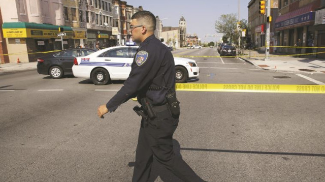 זירת רצח בארצות הברית (צילום: רויטרס)