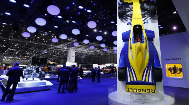 תערוכת המכוניות בז'נווה 2016 (צילום: רויטרס)