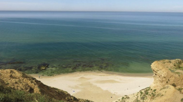 חוף הים בגן לאומי חוף השרון (צילום: מיטל שרעבי)