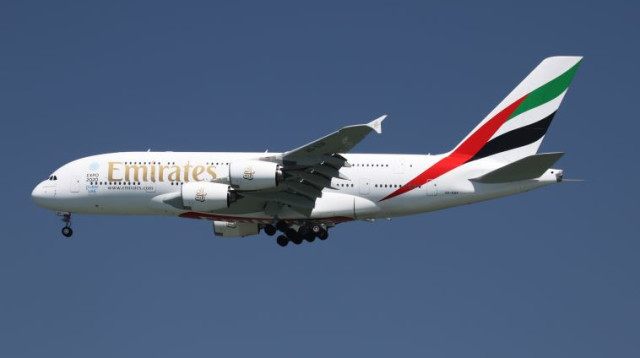 איירבוס A380 של אמירטס (צילום: רויטרס)