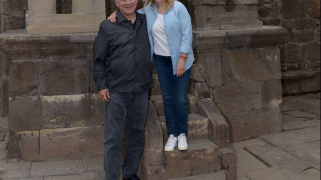 בנימין ושרה נתניהו חוגגים 25 שנות נישואים בצפון הארץ (צילום: חיים צח, לע"מ)