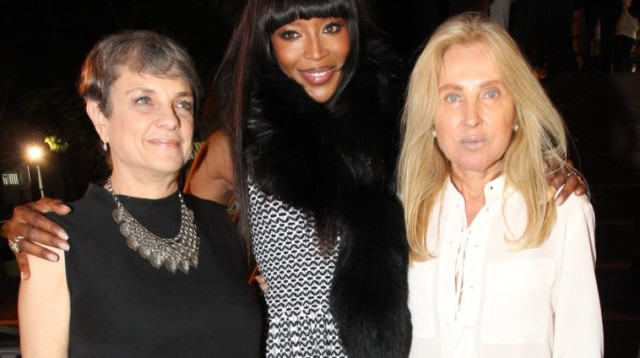 אורית אפרתי, נעמי קמפבל, יולי תמיר (צילום: רפי דלויה)