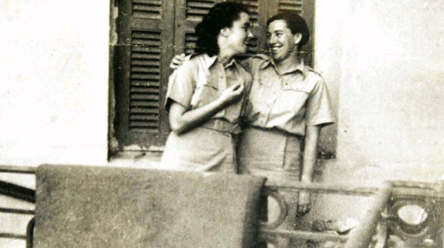 חביבה רייק, משמאל (צילום: חיים אזולאי)