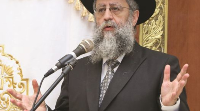 הרב דוד יוסף (צילום: יעקב לדרמן, פלאש 90)