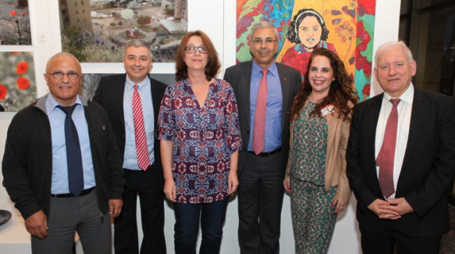 יאיר סרוסי, נורית טל טנא, ציון קינן, מוניקה לביא, אריק פינטו ויוסי גל (צילום: אביב גוטליב)