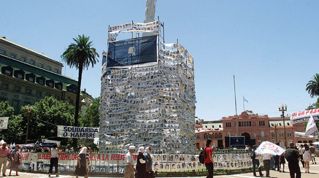 כיכר מאי בבואנוס איירס, ארגנטינה (צילום: רויטרס)