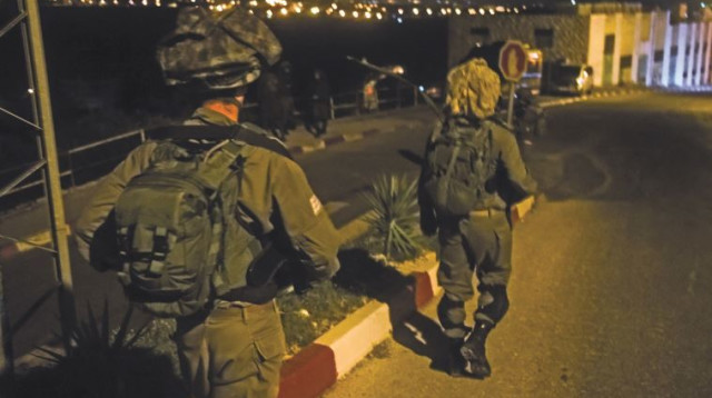 לוחמי גולני באימון בשטח אורבני  (צילום: דובר צה"ל)