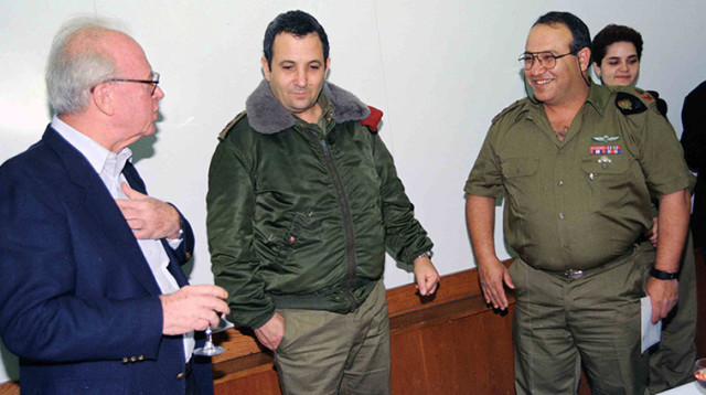 טקס בלשכת שר הביטחון, מאיר דגן (צילום: דובר צה"ל)