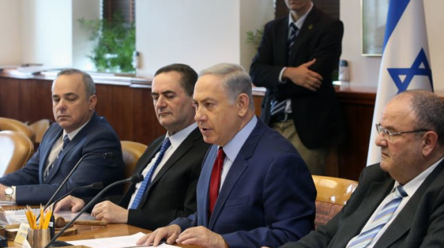 בנימין נתניהו בישיבת הממשלה (צילום: מרק ישראל סלם)