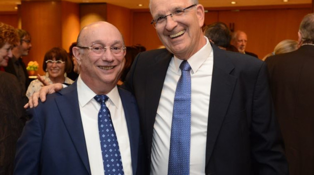 שמשון הראל וגדעון המבורגר  (צילום: אוהד הרכס,איתי בלסון)