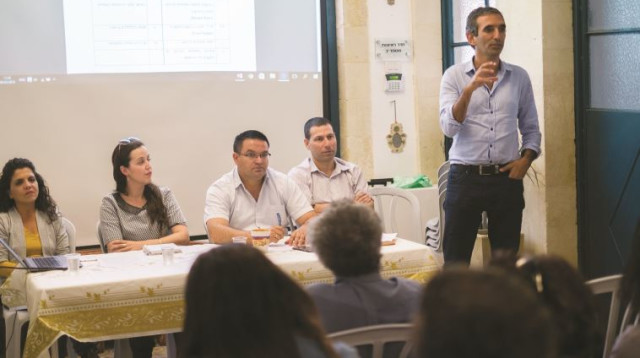 כנס של "תנועת הפריפריות" (צילום: עומרי קרן לפידות)