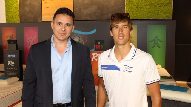 נמרוד משיח ורוני שוורץ, הלאונג' (צילום: רפי דלויה)