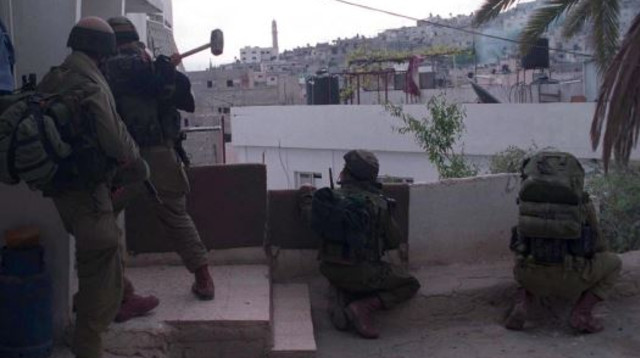 חיילים בג'נין במבצע "חומת מגן" (צילום: לע"מ)