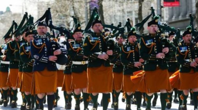 חגיגות באירלנד לציון מאה שנים למרד חג הפסחא (צילום: באדיבות ממשלת אירלנד)