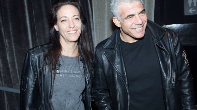 יאיר לפיד, ליהיא לפיד (צילום: רפי דלויה)