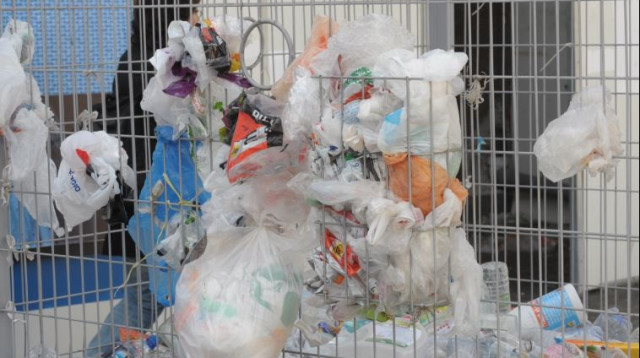 שקיות ניילון (צילום: אבשלום ששוני)