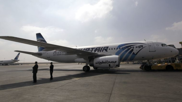 מטוס של איג'יפשן אייר, חברת התעופה של מצרים (צילום: רויטרס)