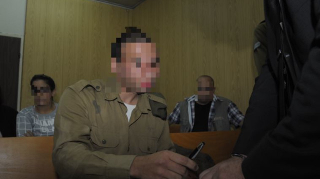 החייל החשוד בירי בחברון (צילום: אבשלום ששוני)